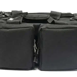 Borsa Small da campo porta armi e munizioni sportivo nero con tracolla