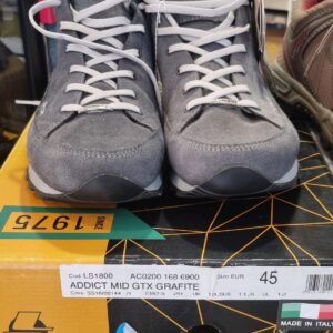 Crispi addict mid graphite scarpe UNICA TAGLIA 45